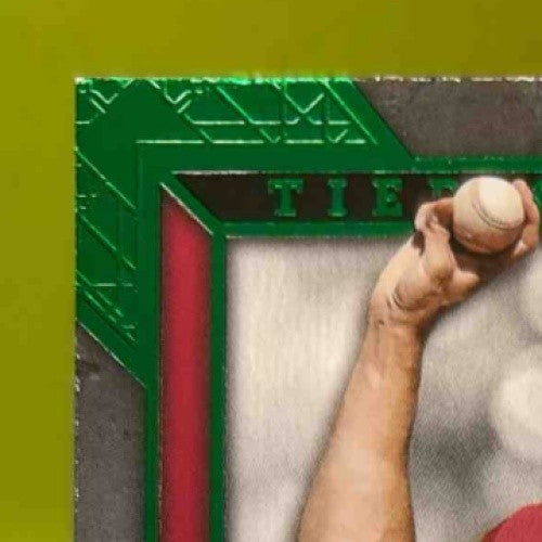 2024 Topps Tier One Zack Wheeler Talent Auto Green Foil 44/49 Phillies - Sports Cards