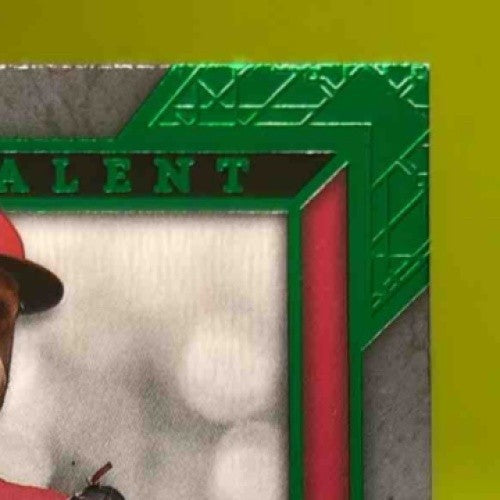 2024 Topps Tier One Zack Wheeler Talent Auto Green Foil 44/49 Phillies - Sports Cards