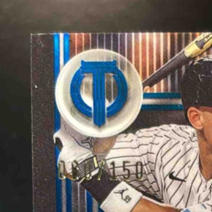 2024 Topps Tribute Aaron Judge Stamp of Approval Relics Blue /150 Yankees - Sports Cards