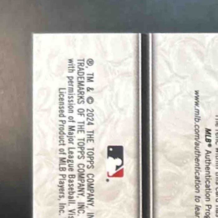 2024 Topps Tribute Aaron Judge Stamp of Approval Relics Blue /150 Yankees - Sports Cards