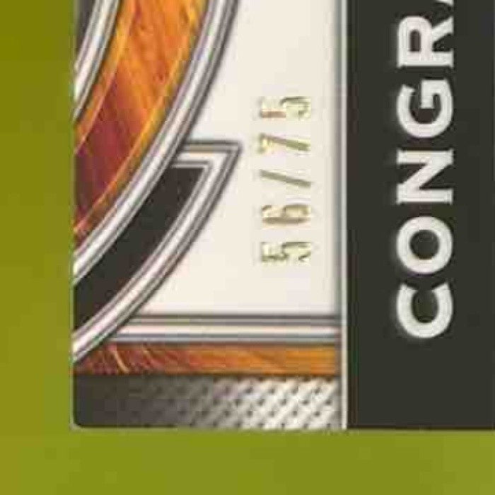 2024 Topps Tribute Aaron Judge Stamp of Approval Relics Gold /75 Yankees - Sports Cards