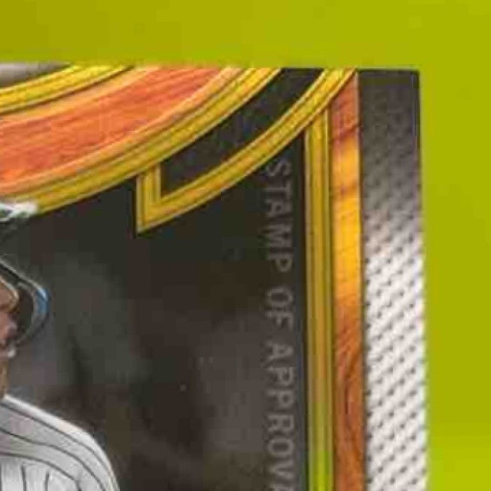 2024 Topps Tribute Aaron Judge Stamp of Approval Relics Gold /75 Yankees - Sports Cards