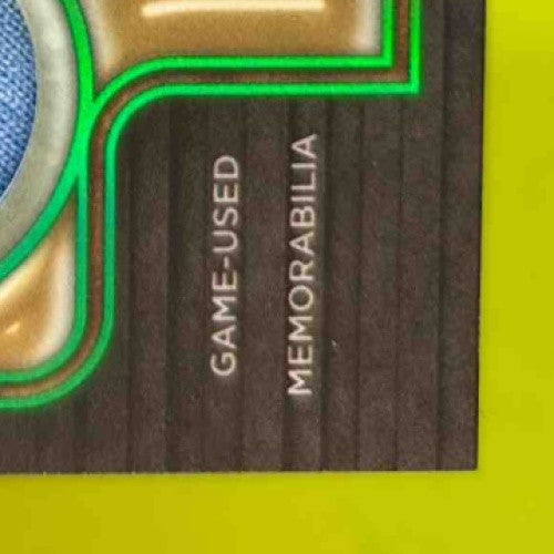2024 Topps Tribute Bobby Witt Jr. Triple Relics Green 78/99 Kansas City Royals - Sports Cards