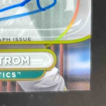 2024 Topps Tribute Tyler Soderstrom Auto Gold 40/75 #TA-TS RC Oakland Athletics - Sports Cards