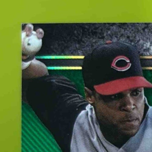 2024 Topps Triple Threads Barry Larkin Auto Relics Emerald 4/18 Cincinnati Reds - Sports Cards