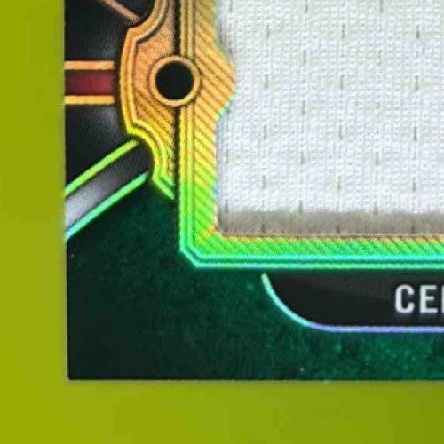 2024 Topps Triple Threads Ceddanne Rafaela Jumbo Relics Emerald /27 Red Sox - Sports Cards
