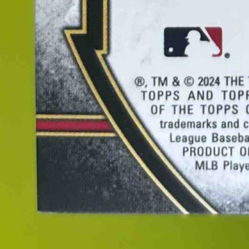 2024 Topps Triple Threads Nathan Eovaldi Auto Jumbo Relics Emerald /50 Rangers - Sports Cards