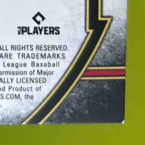 2024 Topps Triple Threads Nathan Eovaldi Auto Jumbo Relics Emerald /50 Rangers - Sports Cards