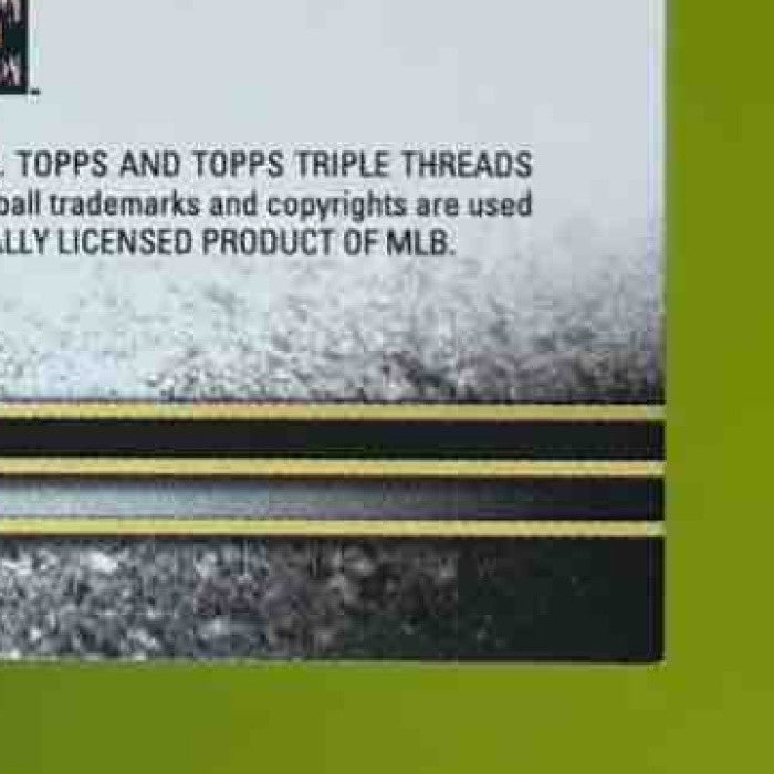 2024 Topps Triple Threads Rickey Henderson Citrine 65/75 #144 New York Yankees - Sports Cards