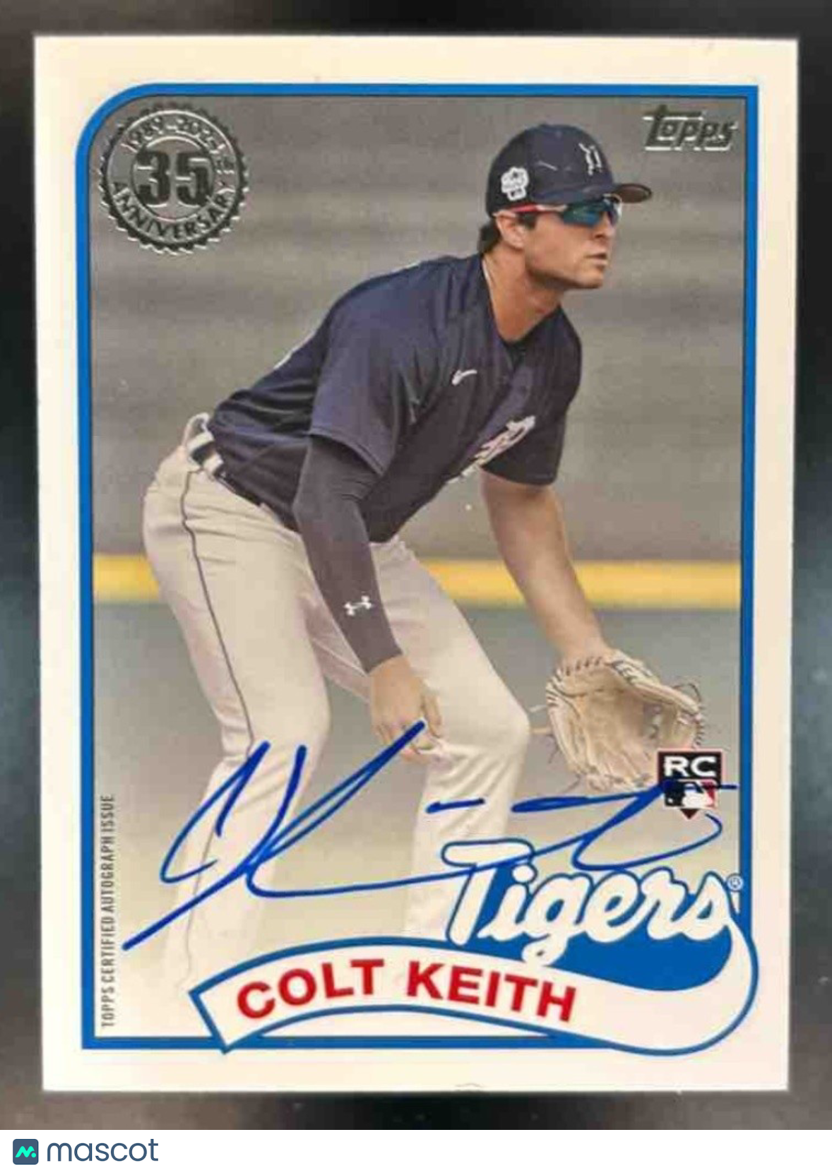 2024 Topps Update Colt Keith 1989 Baseball Auto #89BA-CKE RC Detroit Tigers - Sports Cards
