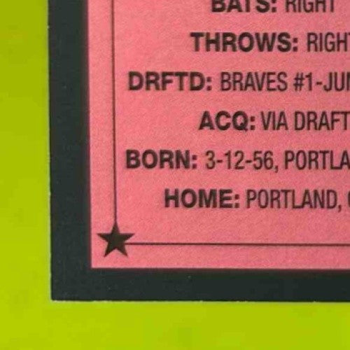 2024 Topps Update Dale Murphy 1989 Baseball All Star Auto #89ASA-DM Braves - Sports Cards