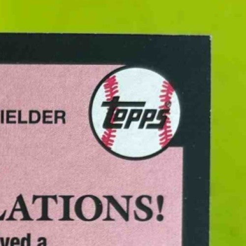 2024 Topps Update Dale Murphy 1989 Baseball All Star Auto #89ASA-DM Braves - Sports Cards