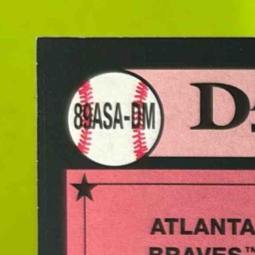 2024 Topps Update Dale Murphy 1989 Baseball All Star Auto #89ASA-DM Braves - Sports Cards