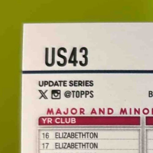 2024 Topps Update Griffin Jax Purple Holofoil 775/799 #US43 Minnesota Twins - Sports Cards