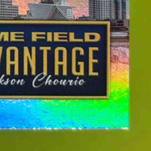 2024 Topps Update Jackson Chourio Homefield Advantage #HFA-22 Milwaukee Brewers - Sports Cards