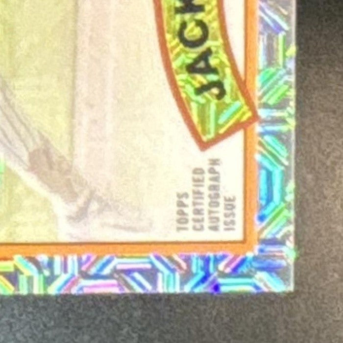 2024 Topps Update Jackson Merrill 1989 Chrome Silver Pack Auto /199 RC Padres - Sports Cards