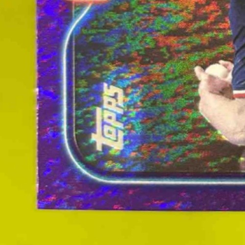 2024 Topps Update Kirby Yates Purple Holofoil 436/799 #US302 Texas Rangers - Sports Cards
