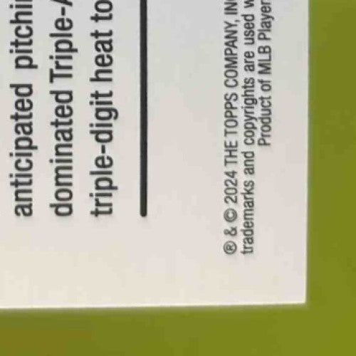 2024 Topps Update Paul Skenes Rainbow Foil #US100 RC Pittsburgh Pirates - Sports Cards