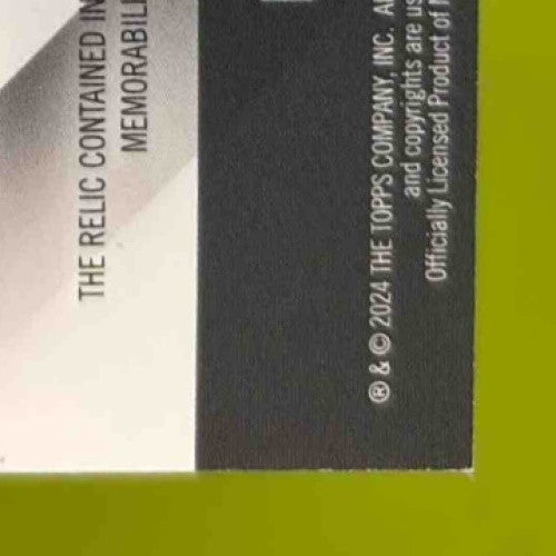 2024 Topps Update Pete Crow-Armstrong Major League Material MEM Chicago Cubs - Sports Cards