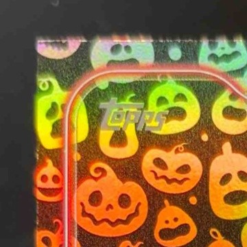 2024 Topps Update Santiago Espinal Holiday Jack O’Lantern #US307 Cincinnati Reds - Sports Cards