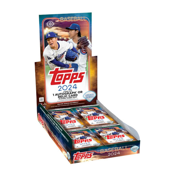 2024 Topps Update Series MLB Baseball Hobby Box (20 Packs/Box)