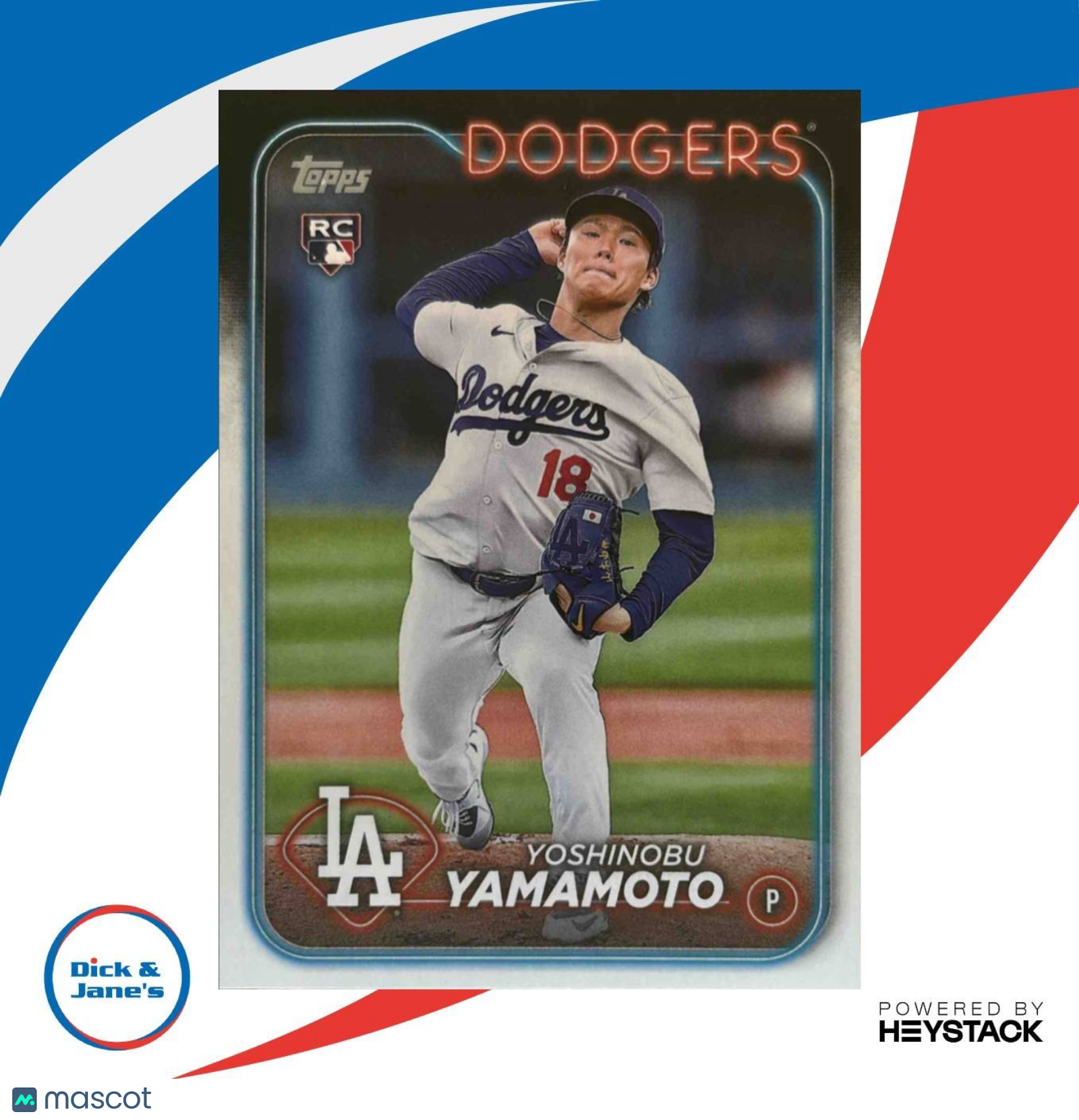 2024 Topps Yoshinobu Yamamoto All Star Game #553 RC Los Angeles Dodgers - Sports Cards