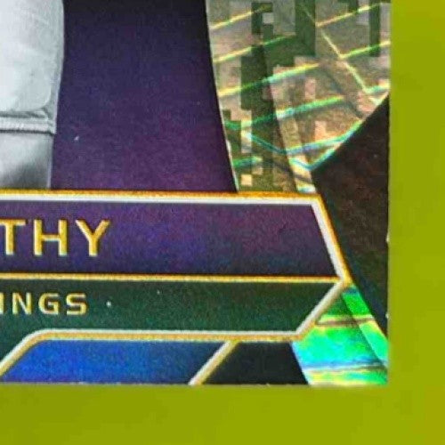 2024 Totally Certified J.J. McCarthy Mirror Platinum Camo /35 #127 RC Vikings - Sports Cards