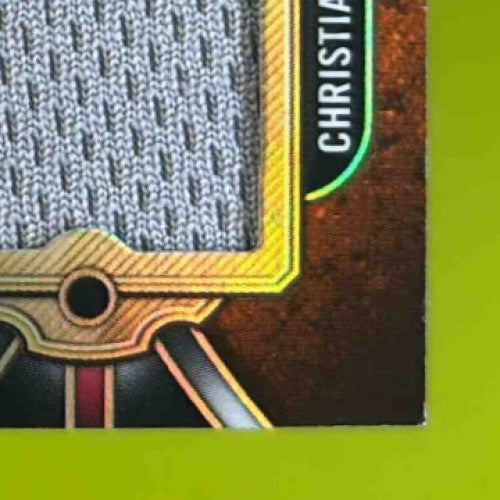 2024 Triple Threads Christian Encarnacion-Strand Jumbo Relics Amber /18 i Reds - Sports Cards