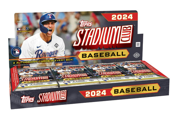 2024 Topps Stadium Club MLB Baseball Hobby Box (2 Autos) Nov 6th