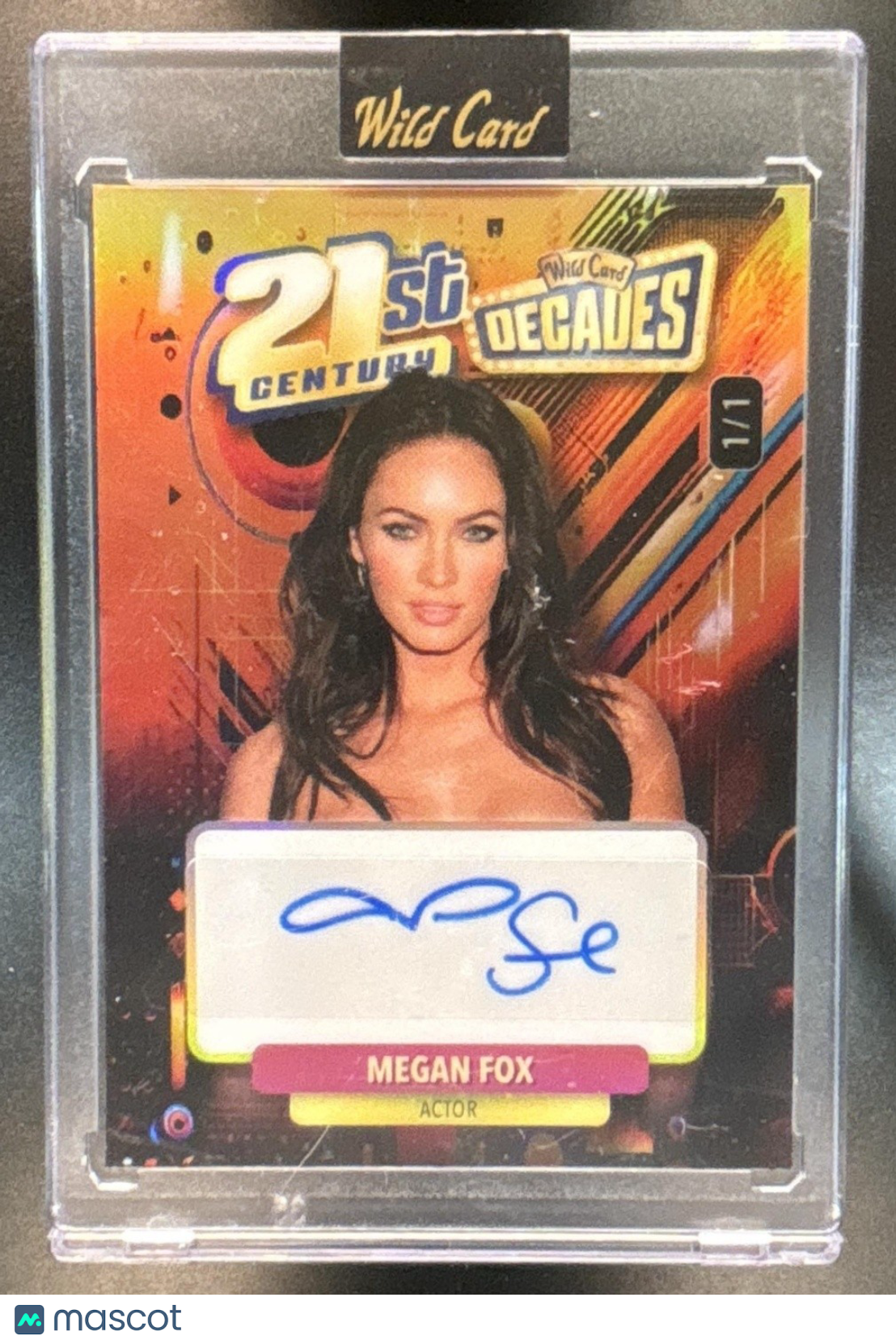 2024 Wild Card 21st Century ’Decades’ Megan Fox Auto 1/1 - Non-Sports Cards