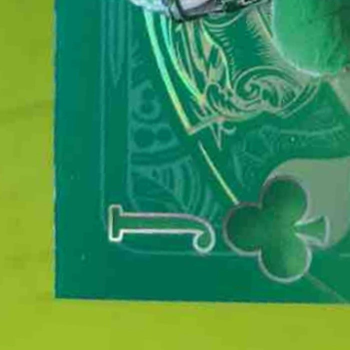 2024 Wild Card 5 Draw Stacked Deck Promo Dillon Gabriel Jack of Clubs 1/1 Green - Sports Cards