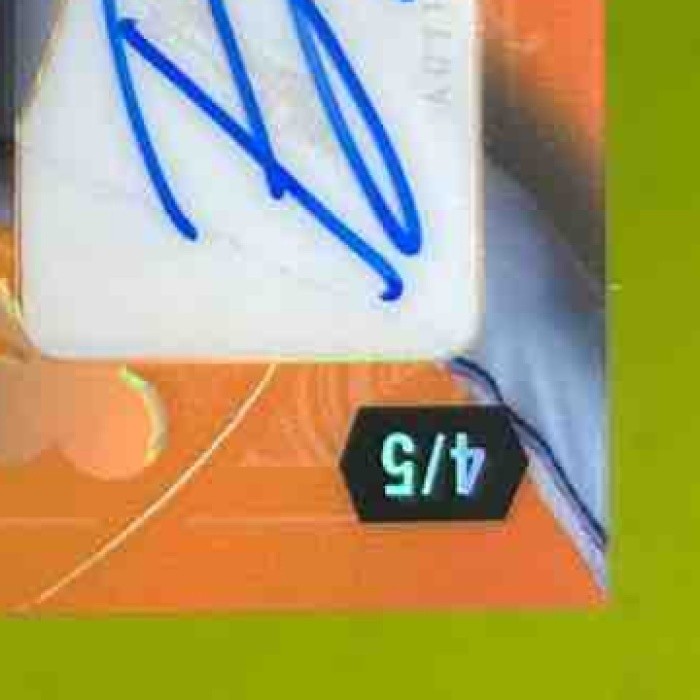 2024 Wild Card 5 Card Stacked Deck Orange /5 Auto PJ Morlando Queen of Hearts - Sports Cards