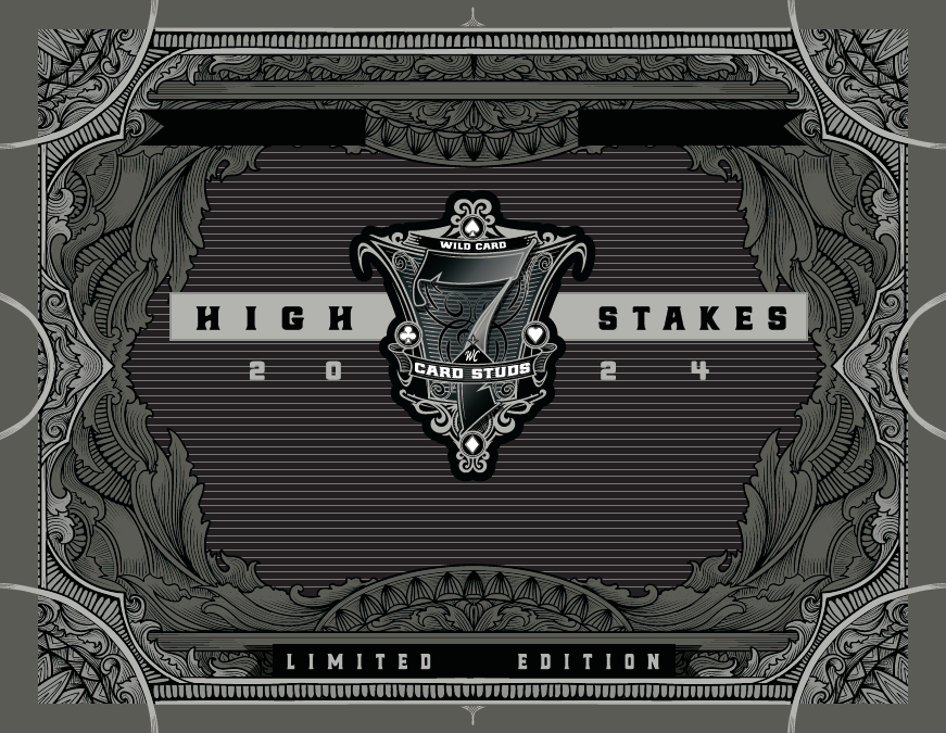 2024 Wild Card 7 Card Studs Special Quarterback ’High Stakes’ All QB Auto Metal Edition (7 Autographs) Football Box