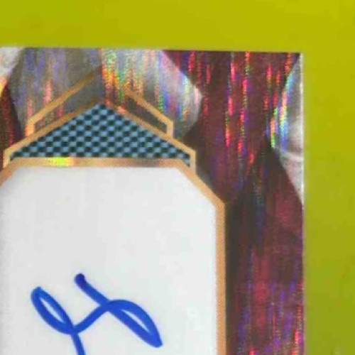 2024 Wild Card Automania American Cedric Johnson Hex Rainbow Flag /25 Rebels - Sports Cards