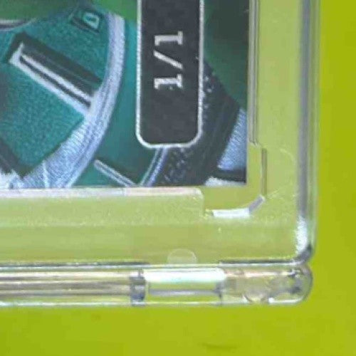 2024 Wild Card QB1 On The Clock Dillon Gabriel Auto Gold Crystal Holographic 1/1 - Sports Cards