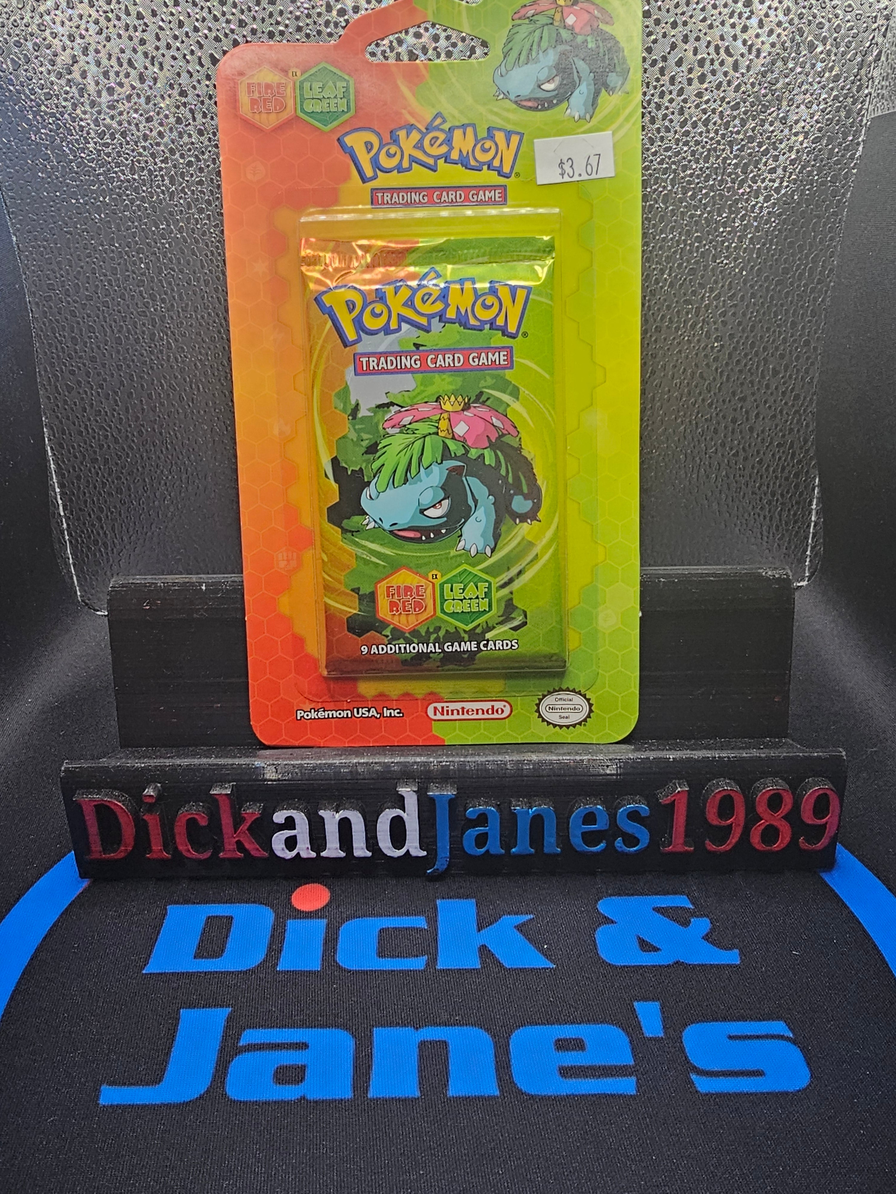 One Vintage WOTC Pokemon EX Fire Red Leaf Green Booster Blister Pack F