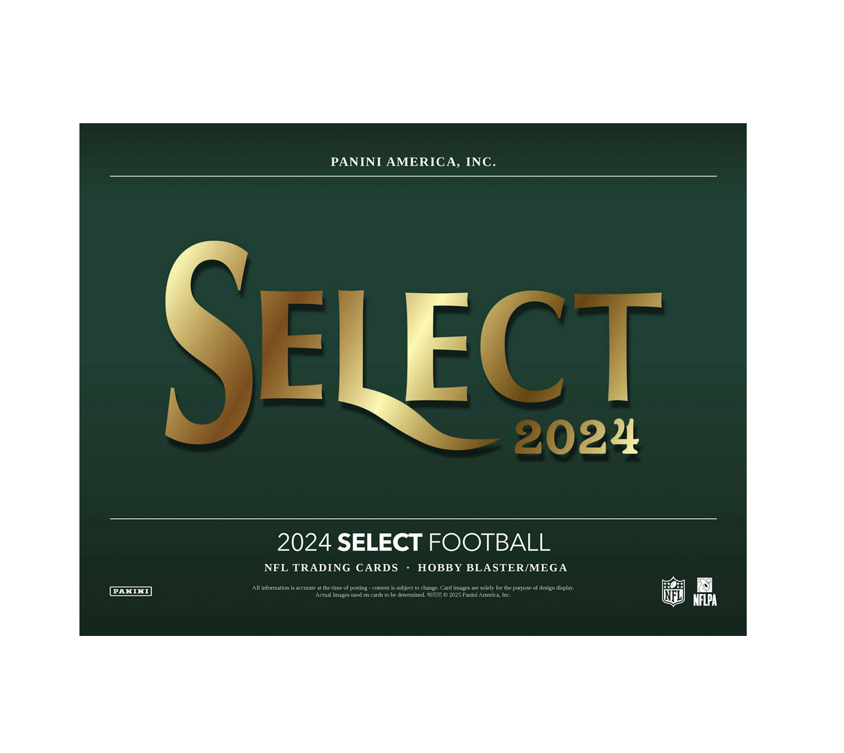 2024 Select Football Hobby Blaster Box (Green/Red Shock Parallels)