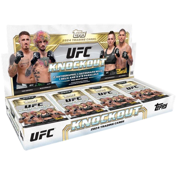 2024 Topps Knockout UFC Hobby Box (3 Auto / 1 Relic)