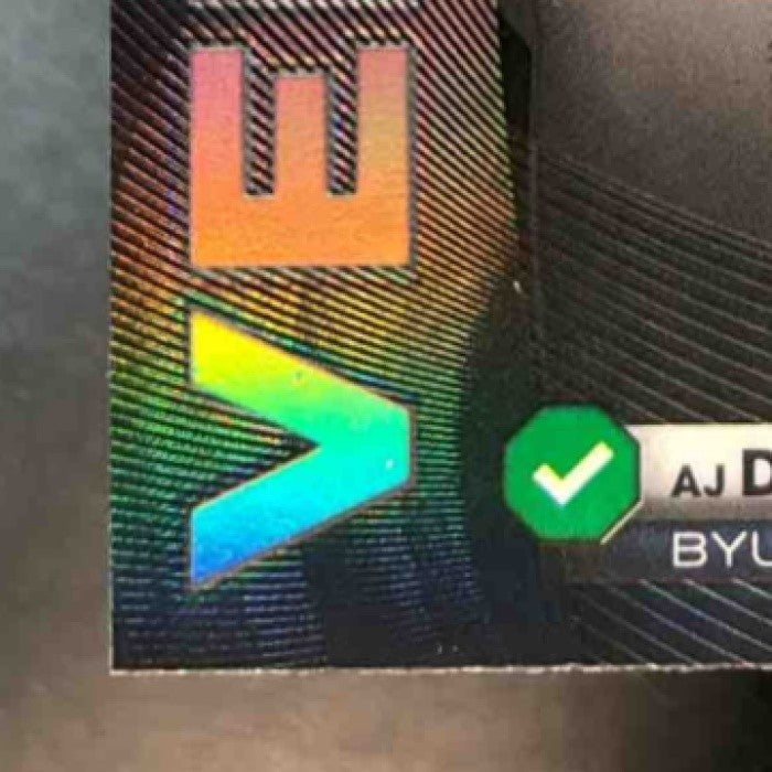 2025-26 Bowman AJ Dybantsa Chrome Verified Refractor #BV-1 BYU Cougars - Sports Cards