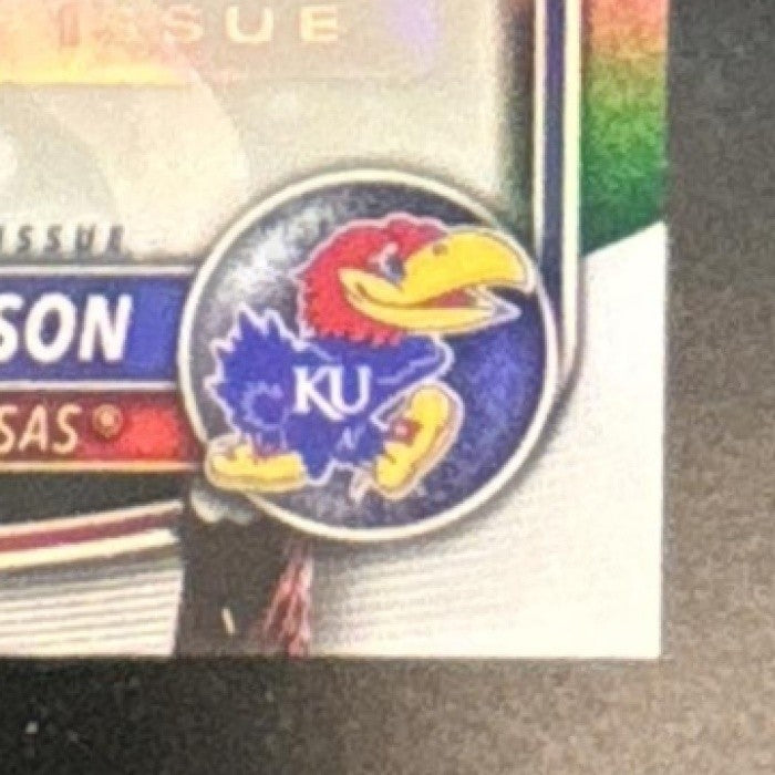 2025-26 Bowman Darryn Peterson Chrome Auto Refractor /499 1st Prospect Jayhawks - Sports Cards
