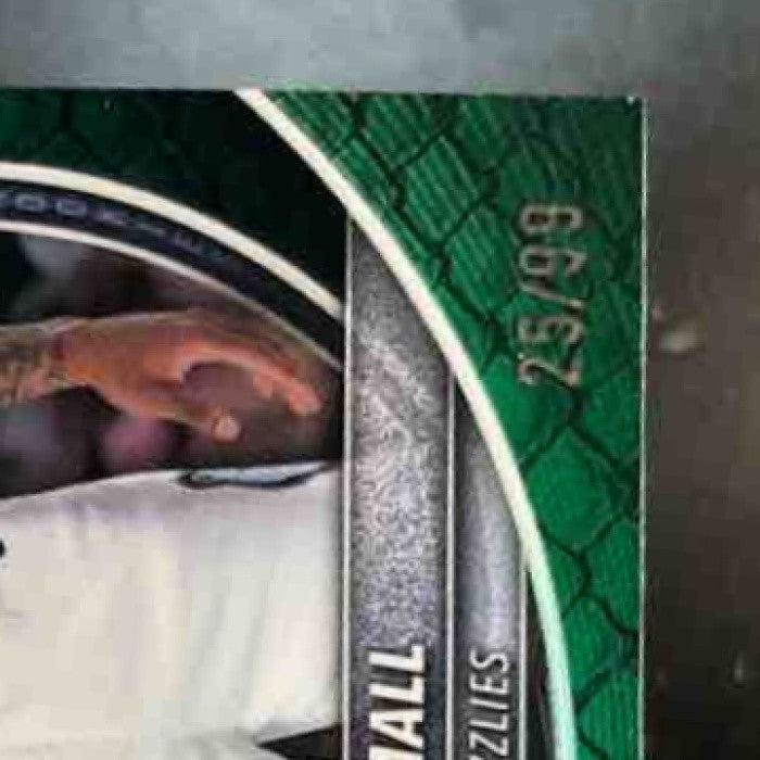 2025-26 Bowman Javon Small Chrome Reptilian Green /99 RC Memphis Grizzlies - Sports Cards