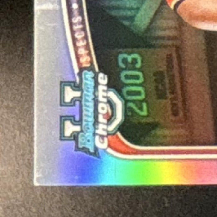 2025-26 Bowman Kiyan Anthony Chrome Auto Refractor /499 1st Prospect Syracuse - Sports Cards