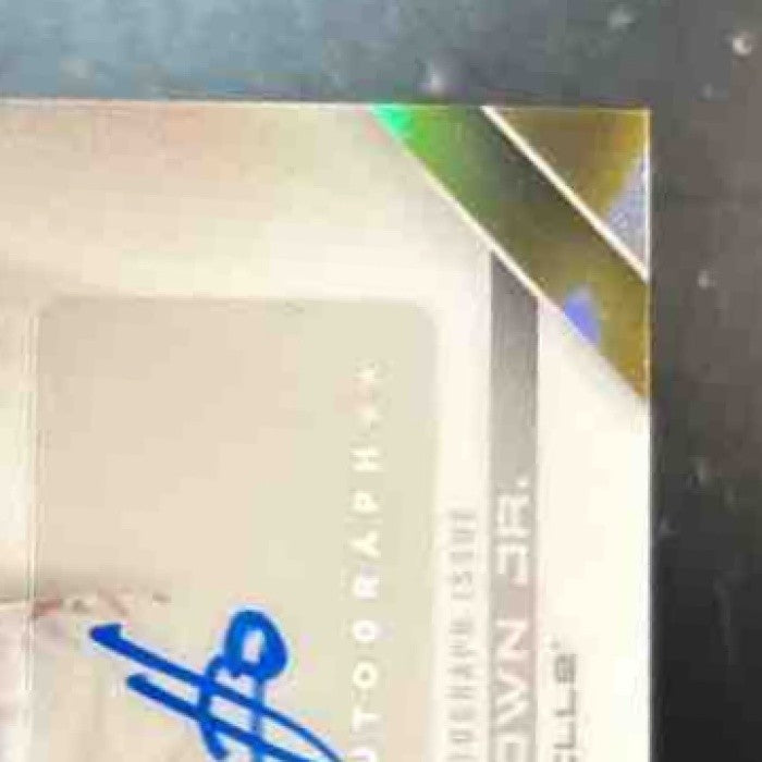 2025-26 Bowman Mikel Brown Jr. Future Script Gold Auto /50 Auto Cardinals - Sports Cards