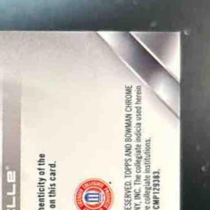 2025-26 Bowman Mikel Brown Jr. Future Script Gold Auto /50 Auto Cardinals - Sports Cards