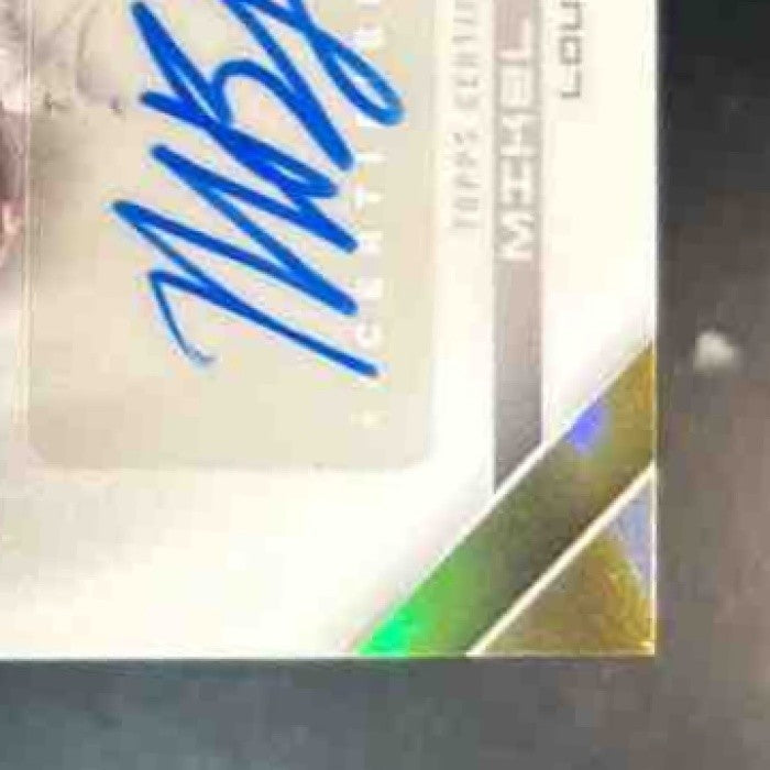 2025-26 Bowman Mikel Brown Jr. Future Script Gold Auto /50 Auto Cardinals - Sports Cards