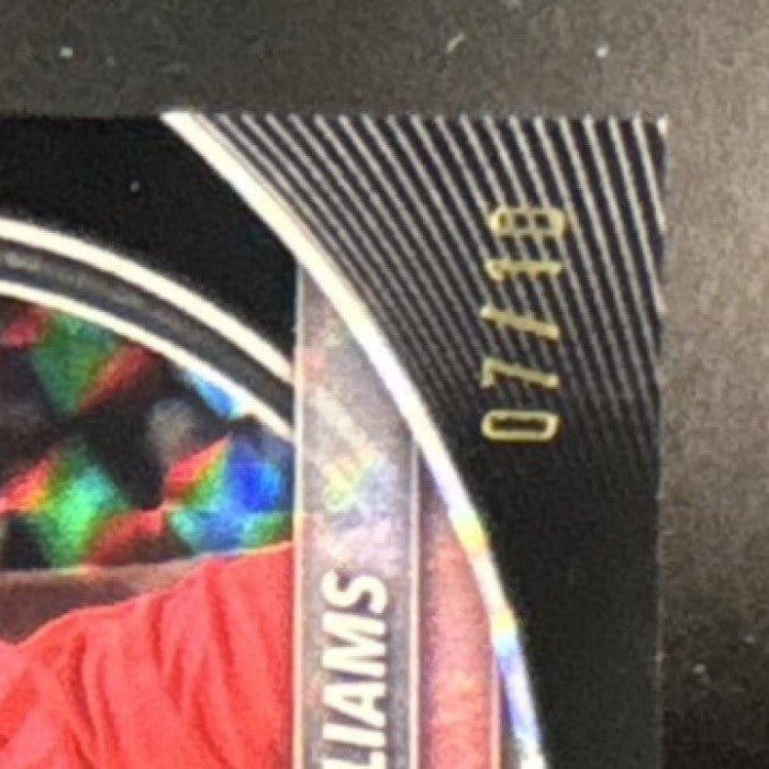 2025-26 Bowman Patrick Williams Chrome Black Geometric /10 #BCV-158 Bulls - Sports Cards