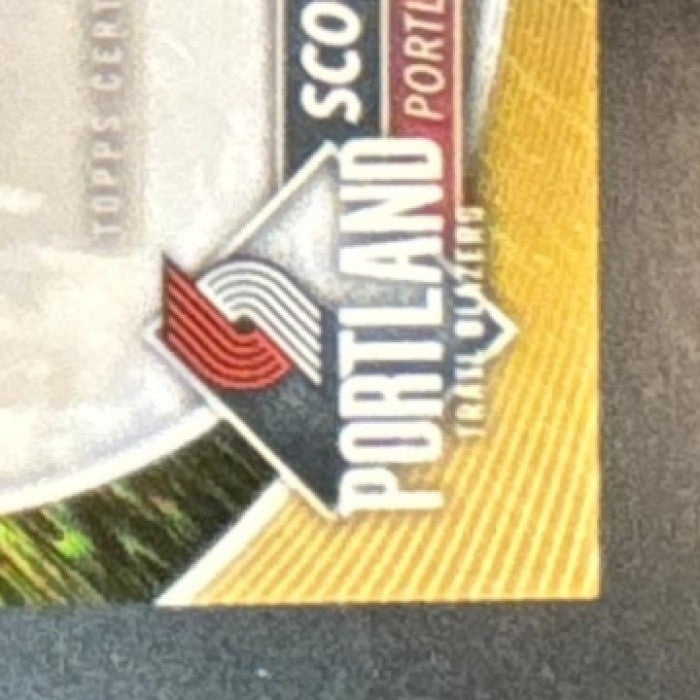 2025-26 Bowman Scoot Henderson Chrome Auto Gold Shimmer /50 Trail Blazers - Sports Cards