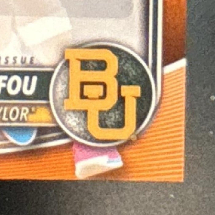 2025-26 Bowman Tounde Yessoufou Auto Orange /25 #PA-TY 1st Prospect Baylor Bears - Sports Cards