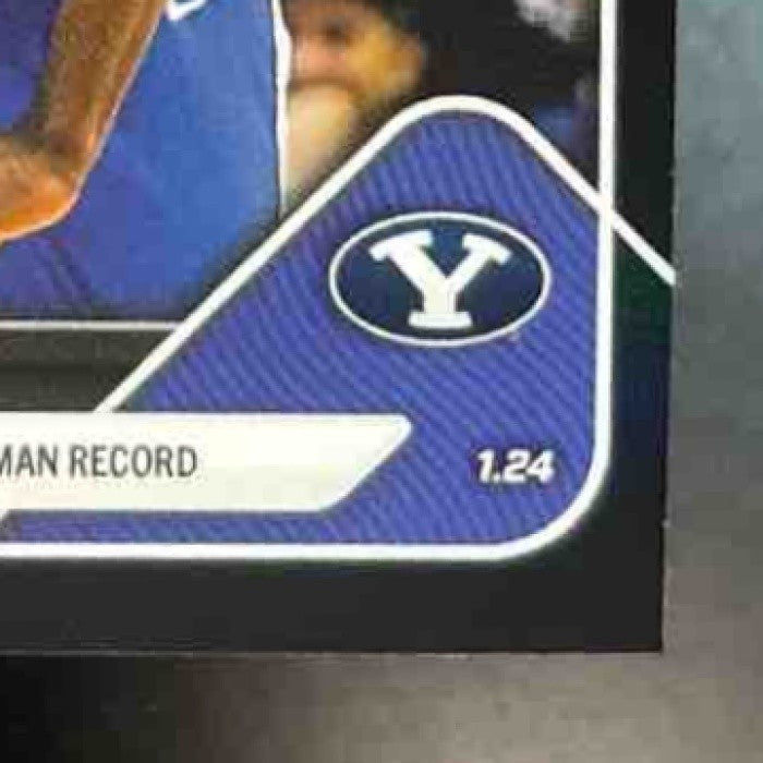 2025-26 Bowman U Now AJ Dybantsa Black #d 01/10 #58 BYU #1 NBA Draft Pick - Sports Cards