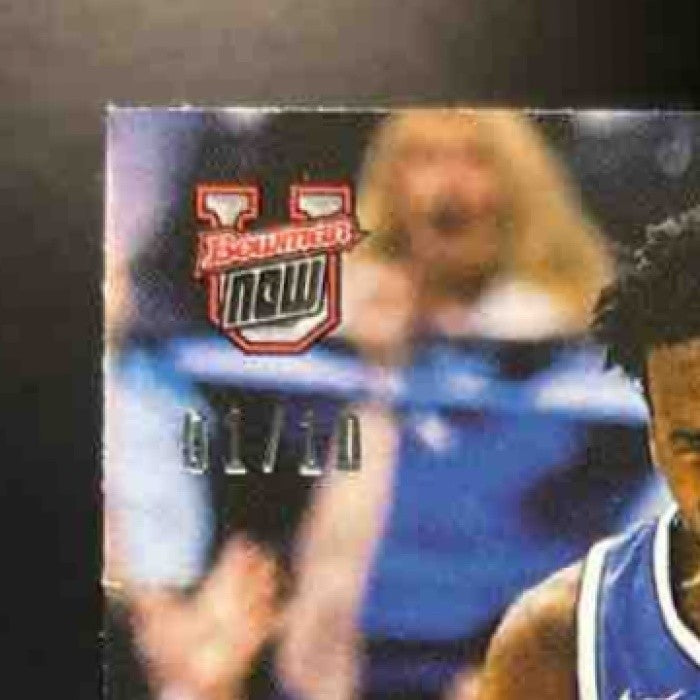 2025-26 Bowman U Now AJ Dybantsa Black #d 01/10 #58 BYU #1 NBA Draft Pick - Sports Cards